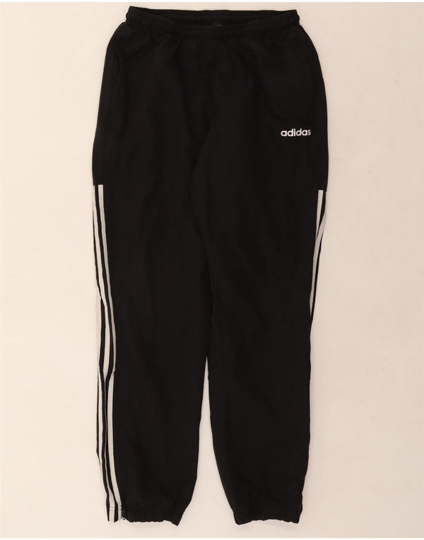 Adidas Mens Tracksuit Trousers Joggers Large Black Polyester