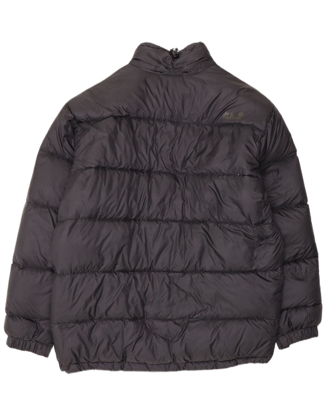 Jack Wolfskin Mens Padded Jacket UK 40/42  Large Black Polyester