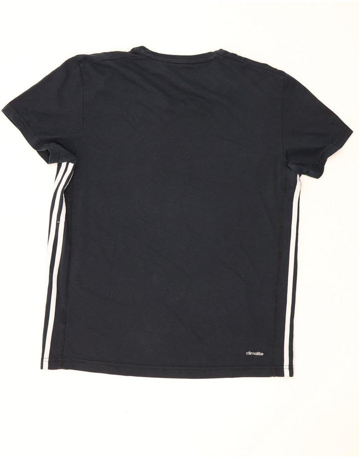 Adidas Mens Climalite T-Shirt Top Medium Black