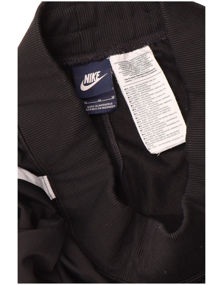 Nike Mens Tracksuit Trousers Joggers Medium Black Colourblock Polyester