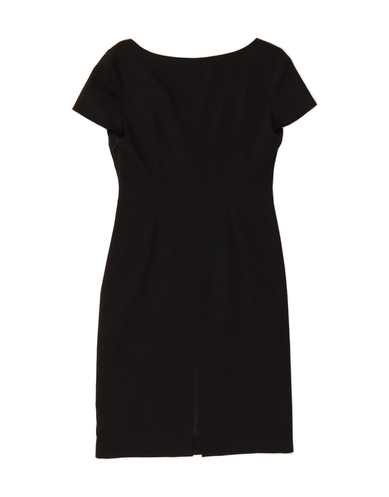 COAST Womens Sheath Dress UK 12 Medium Black Wool Vintage Coast and Second-Hand Coast from Messina Hembry 