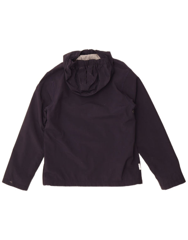 Napapijri Boys Geographic Graphic Anorak Jacket 13-14 Years Navy Blue