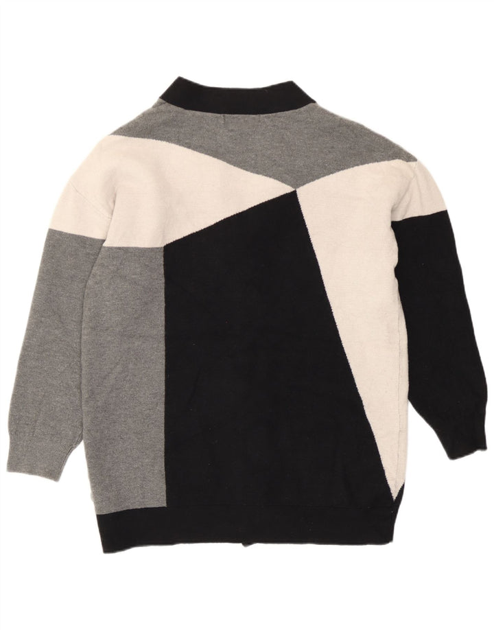 Marks & Spencer Womens Cardigan Sweater UK 14 Medium Multicoloured