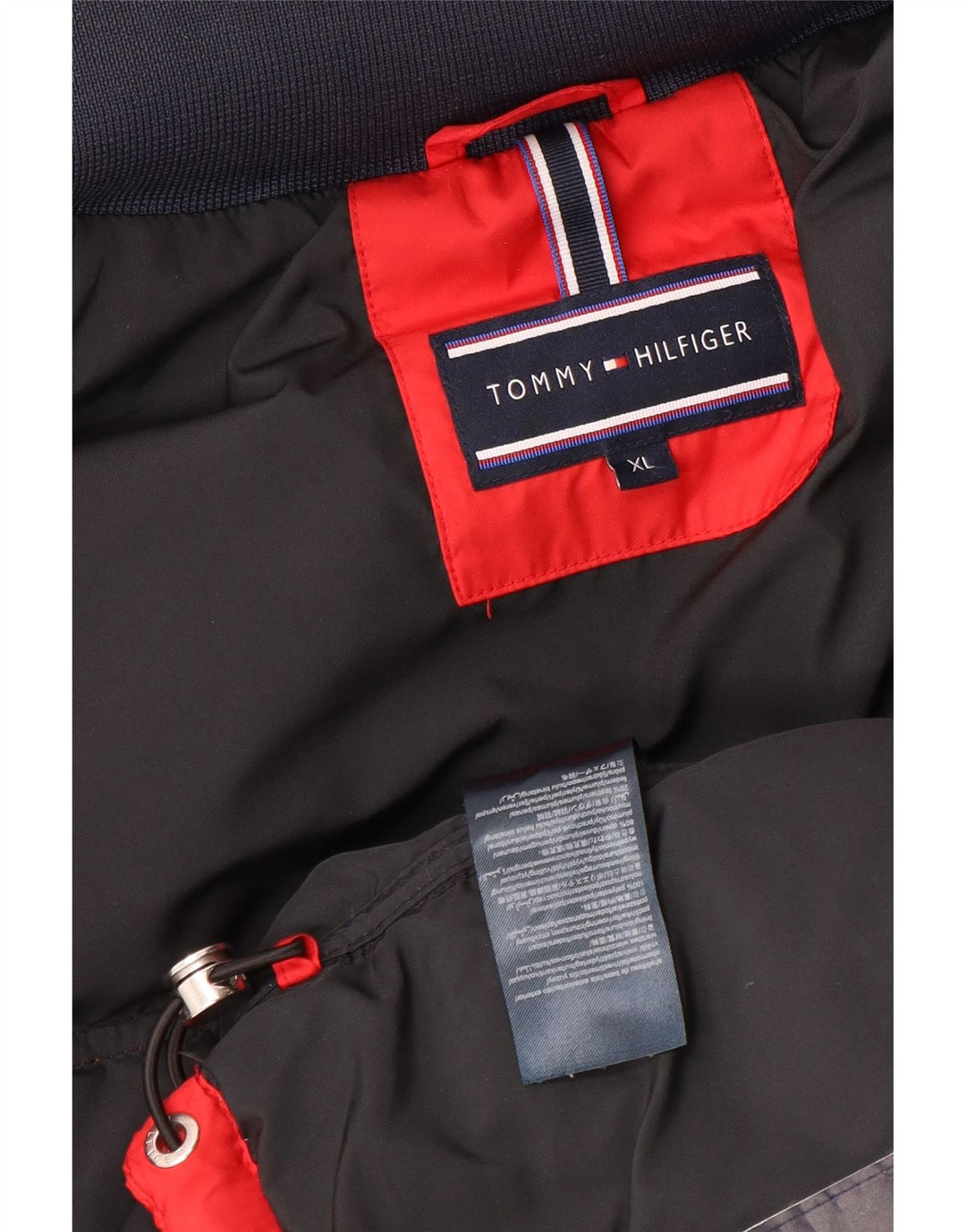 Tommy Hilfiger Mens Padded Gilet UK 42 XL Red Polyester