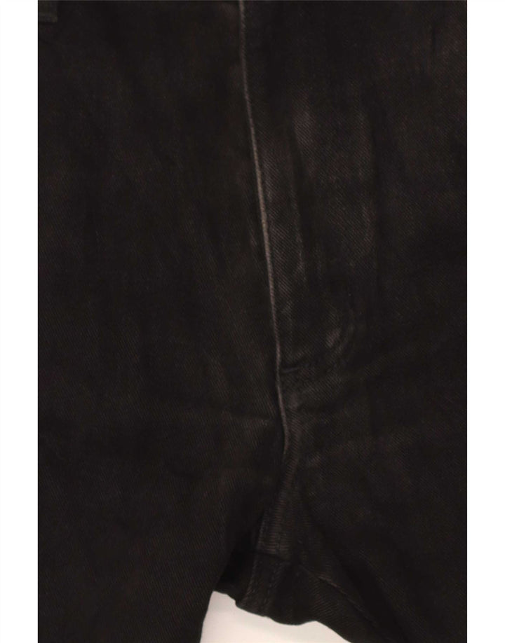 Wrangler Mens Utah Straight Jeans W36 L34 Black Cotton