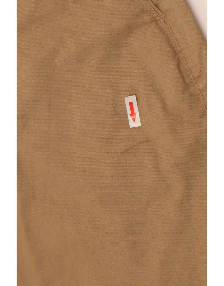 Marks & Spencer Mens Blue Harbour Chino Shorts W32 Medium Beige Cotton