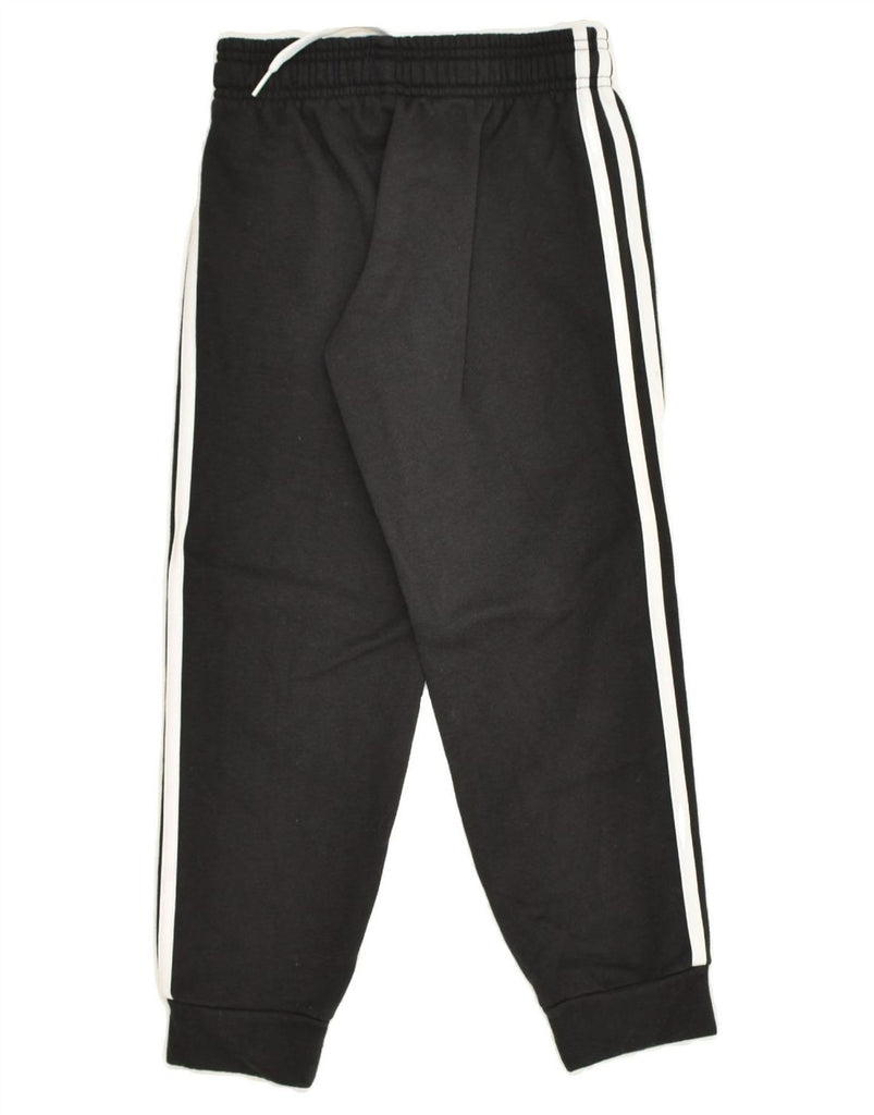 ADIDAS Boys Tracksuit Trousers Joggers 7-8 Years Black Cotton | Vintage Adidas | Thrift | Second-Hand Adidas | Used Clothing | Messina Hembry 