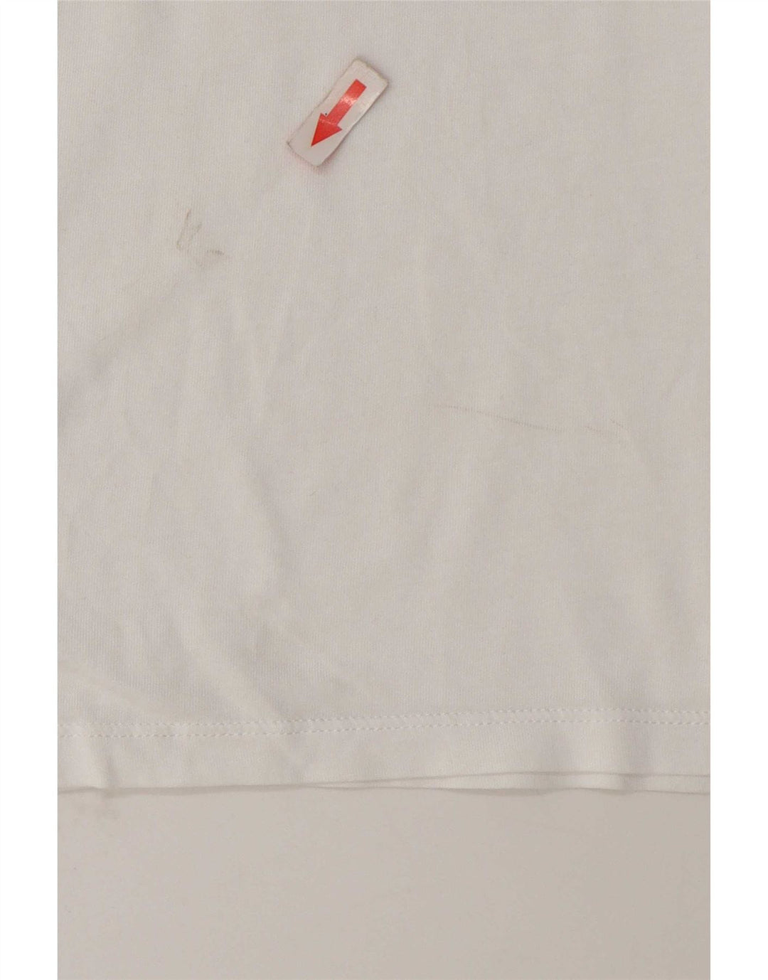 Levi's Womens Graphic T-Shirt Top UK 14 Medium White