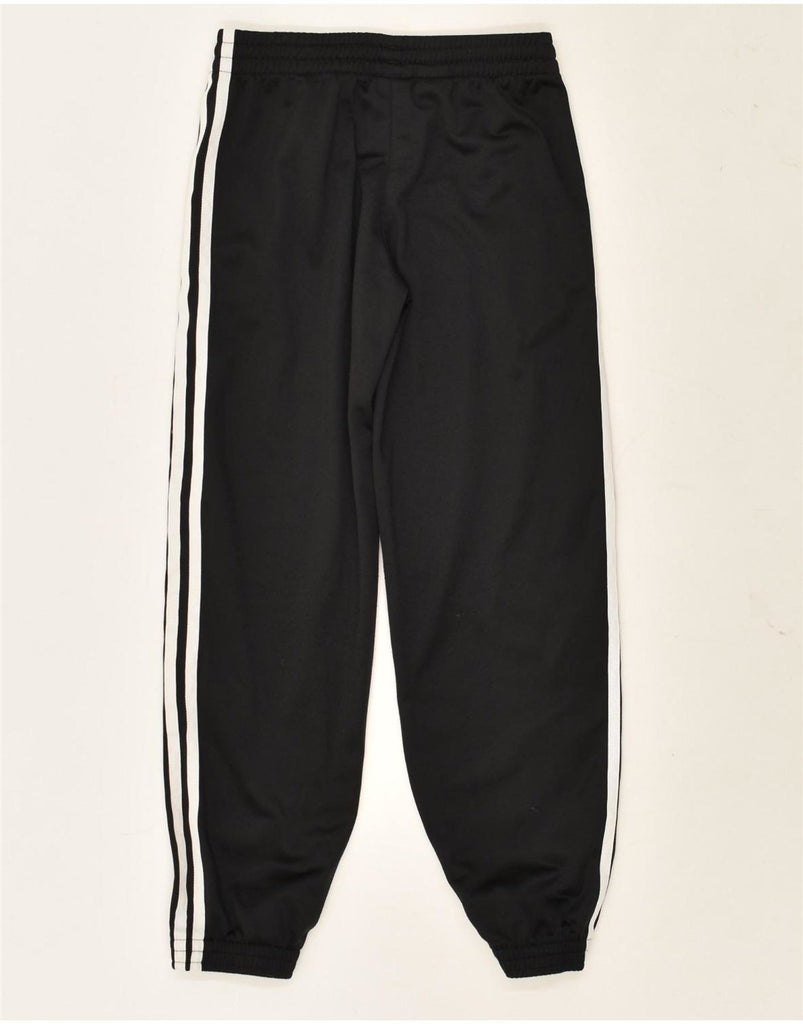 ADIDAS Girls Tracksuit Trousers Joggers 9-10 Years Black Polyester | Vintage Adidas | Thrift | Second-Hand Adidas | Used Clothing | Messina Hembry 