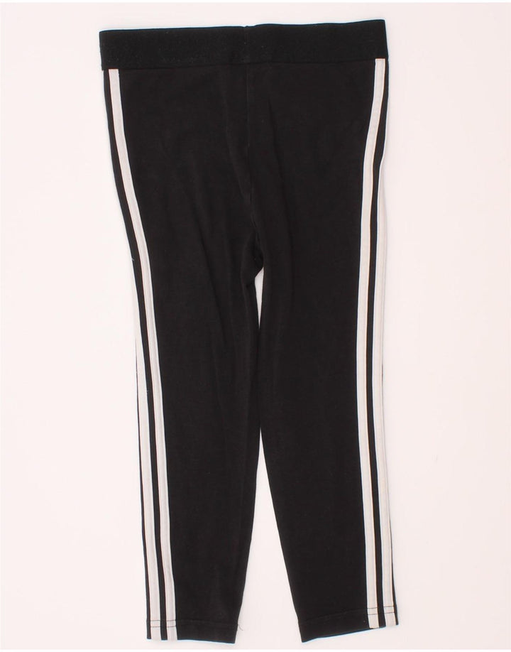 Adidas Girls Leggings 3-4 Years  Black Cotton