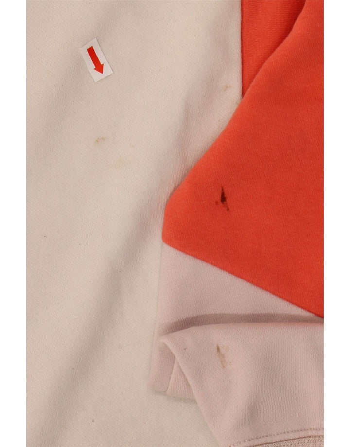 NIKE Womens Oversized Sweatshirt Jumper UK 10 Small Multicoloured