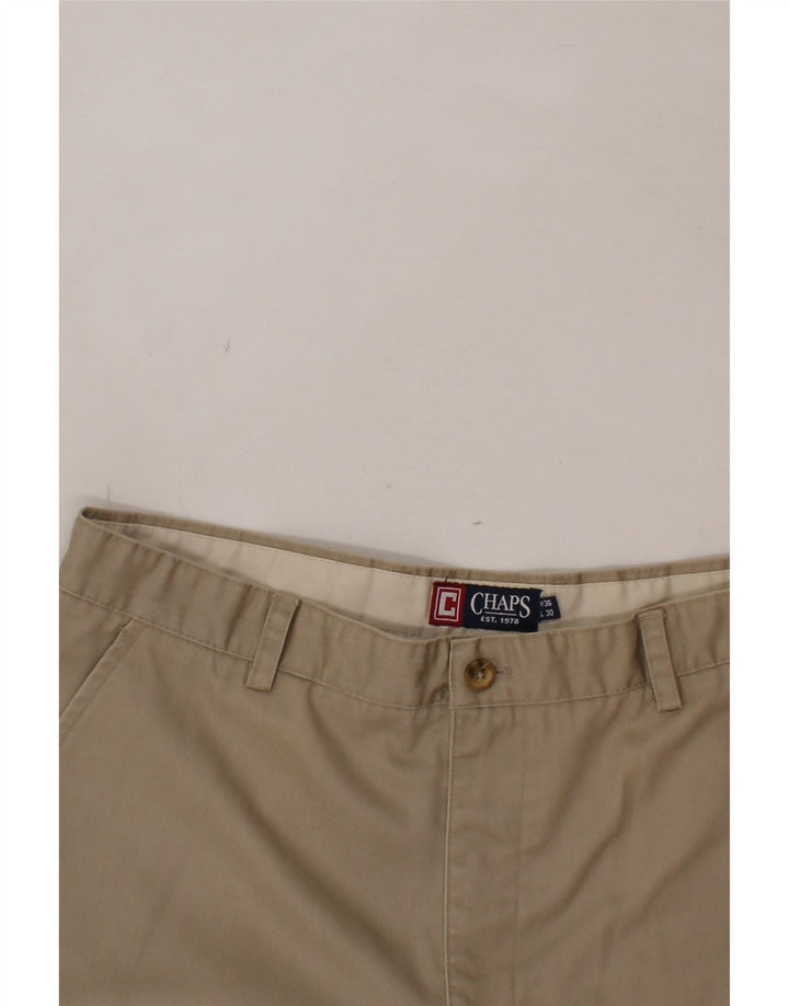 CHAPS Mens Tapered Chino Trousers W36 L30 Beige Cotton Vintage Chaps and Second-Hand Chaps from Messina Hembry 