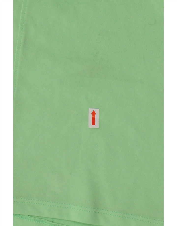 UNDER ARMOUR Mens Graphic T-Shirt Top Small Green Colourblock Polyester