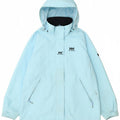 Helly Hansen Womens Hooded Rain Jacket UK 18 XL Blue Polyester