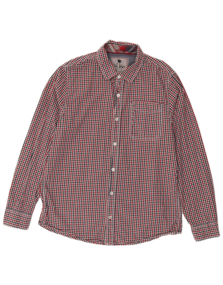 Fat Face Mens Shirt XL Multicoloured Gingham Cotton
