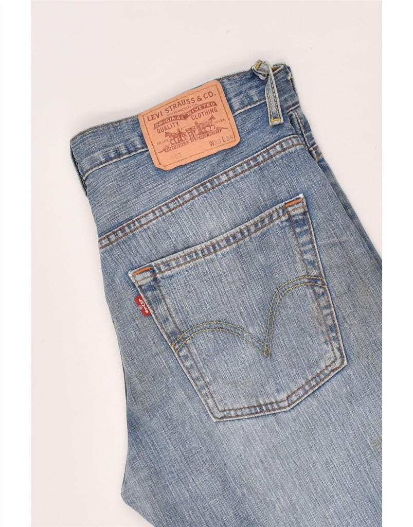 LEVI'S Mens 507 Straight Jeans W33 L28 Blue Cotton | Vintage Levi's | Thrift | Second-Hand Levi's | Used Clothing | Messina Hembry 