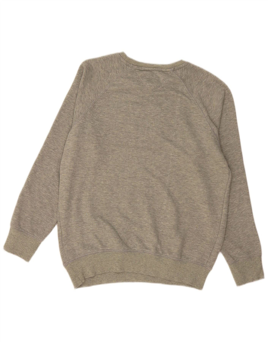 TOMMY HILFIGER Mens Graphic Sweatshirt Jumper Small Grey Cotton