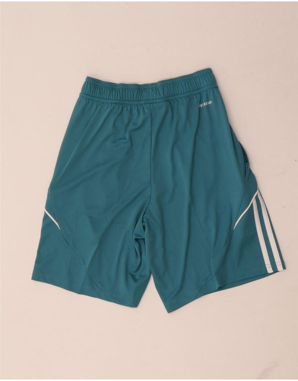 Adidas Mens Regular Fit Sport Shorts XS Green Polyester Sports