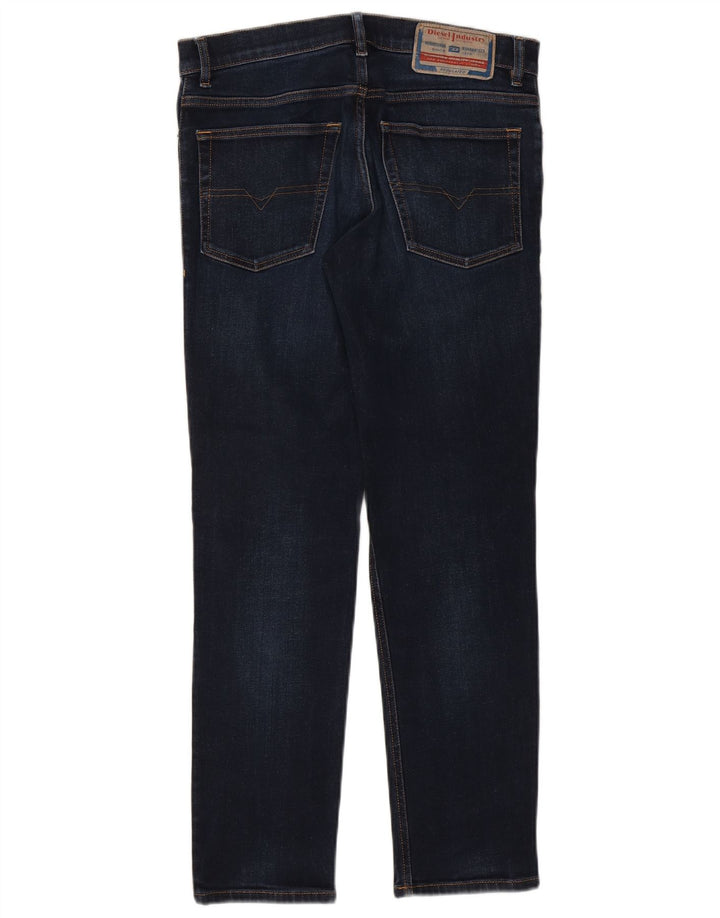 Diesel Womens Slim Jeans W30 L30 Navy Blue Cotton