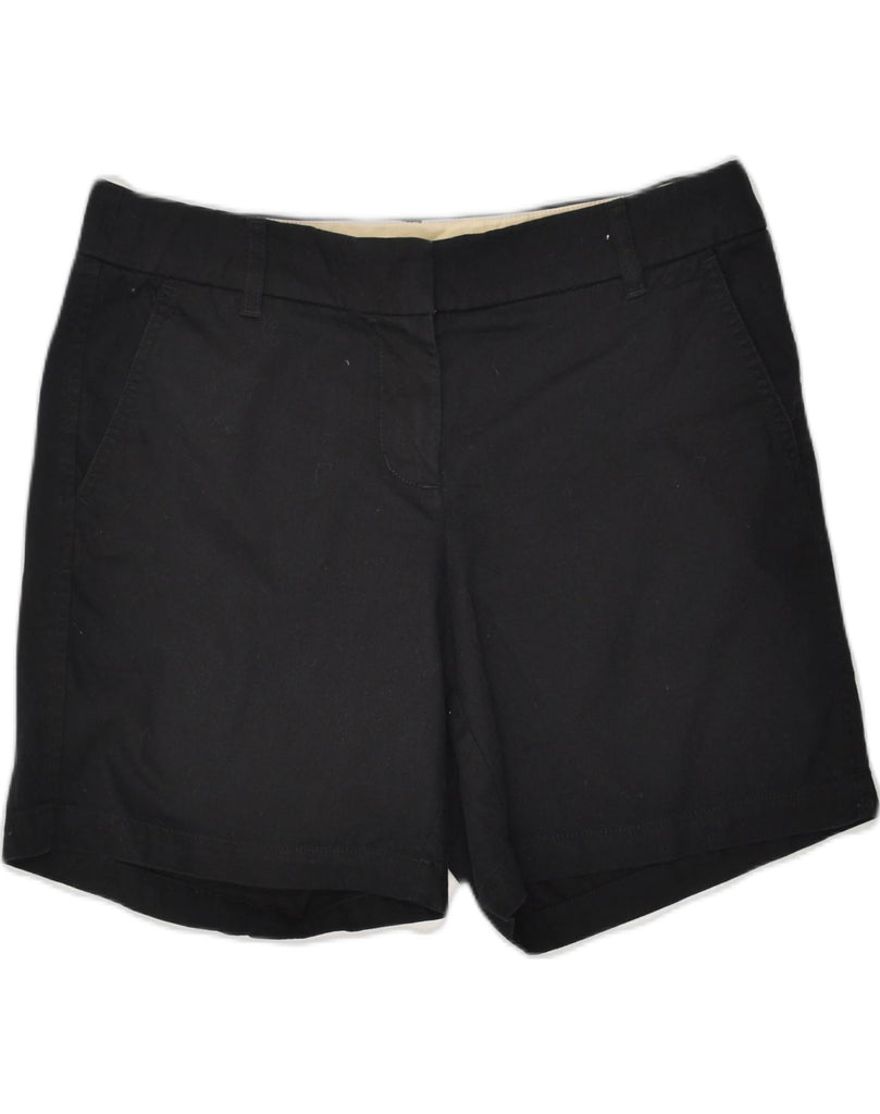 J. CREW Womens Chino Shorts US 6 Medium W30 Black Cotton | Vintage J. Crew | Thrift | Second-Hand J. Crew | Used Clothing | Messina Hembry 