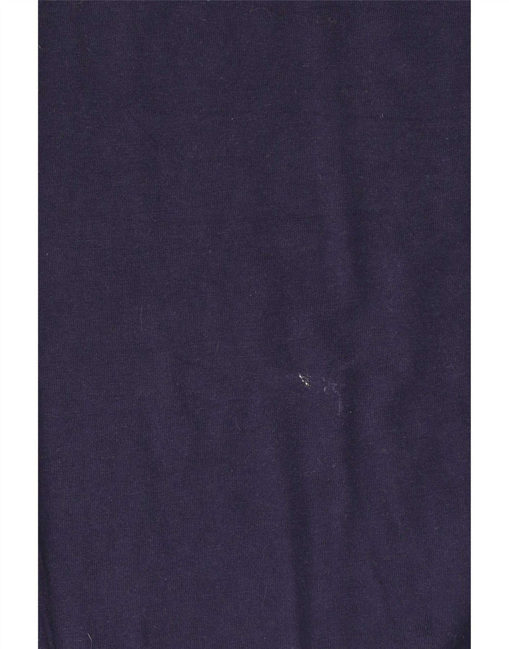 Puma Mens Graphic T-Shirt Top Medium Navy Blue Cotton