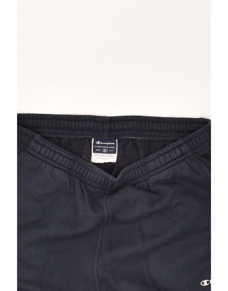 CHAMPION Mens Tracksuit Trousers XL Navy Blue Cotton Vintage Champion and Second-Hand Champion from Messina Hembry 