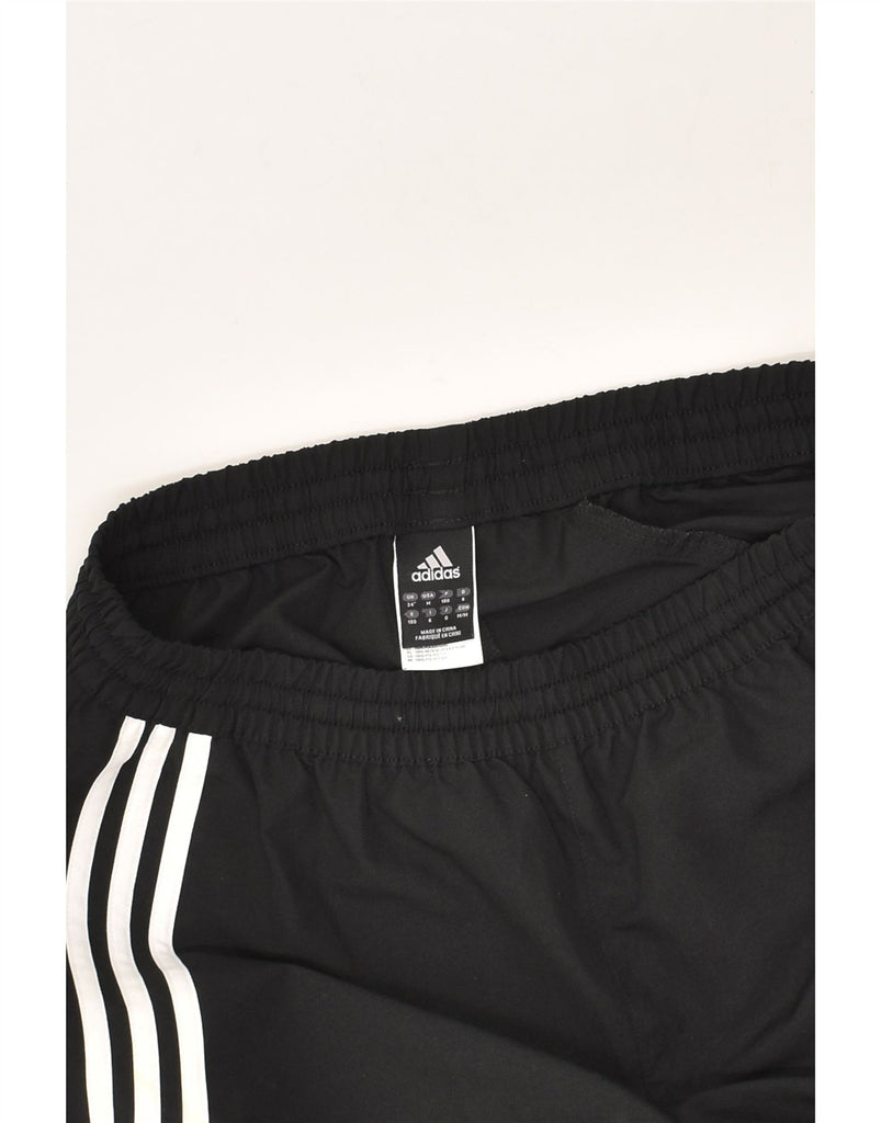 ADIDAS Mens Sport Shorts Large W34 Black Polyester | Vintage Adidas | Thrift | Second-Hand Adidas | Used Clothing | Messina Hembry 