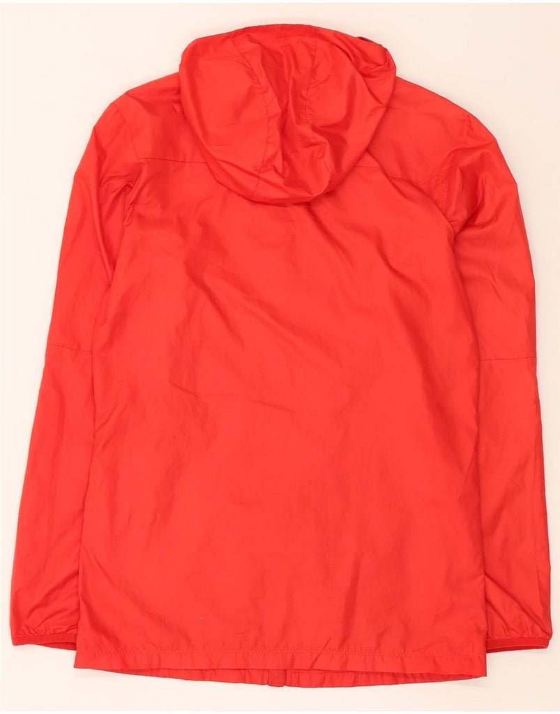 NIKE Mens Hooded Rain Jacket UK 36 Small Red Polyester Vintage Nike and Second-Hand Nike from Messina Hembry 