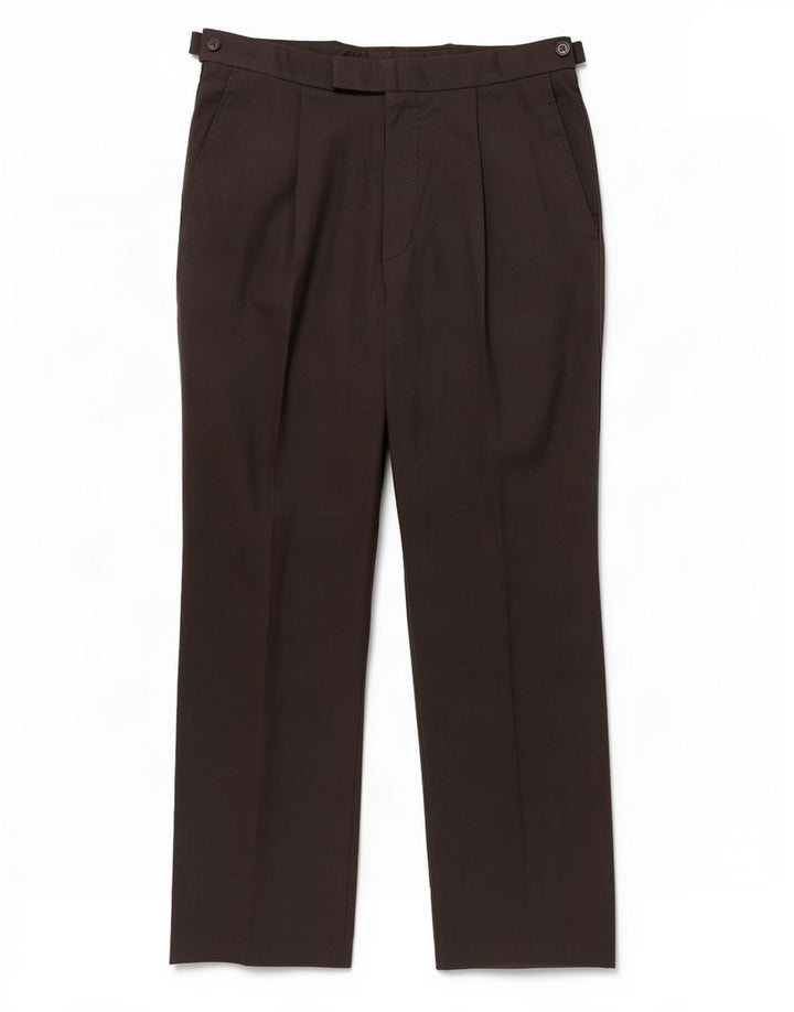 Marks & Spencer Mens Pegged Suit Trousers W32 L31 Black Polyester