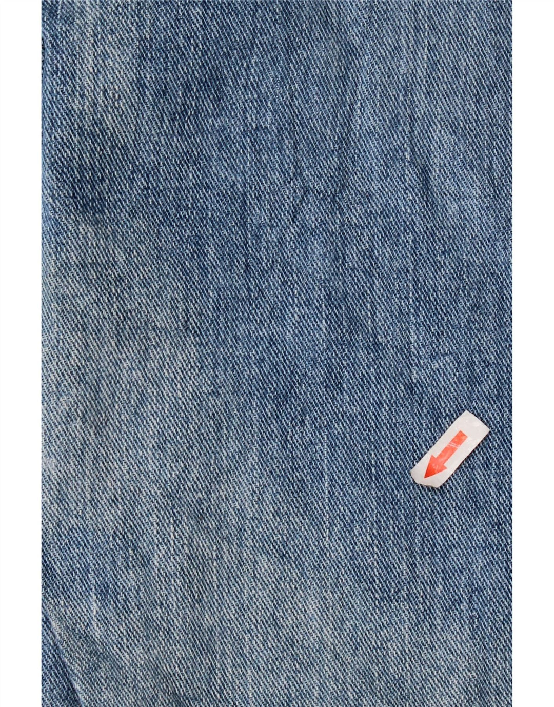 LEE Mens Regular Fit Straight Jeans W35 L32 Blue Cotton