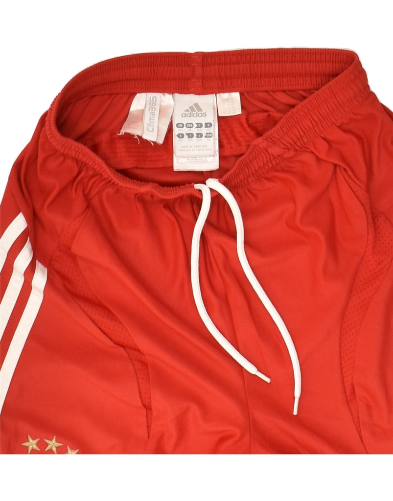 ADIDAS Boys Sport Shorts 11-12 Years Red Polyester | Vintage Adidas | Thrift | Second-Hand Adidas | Used Clothing | Messina Hembry 