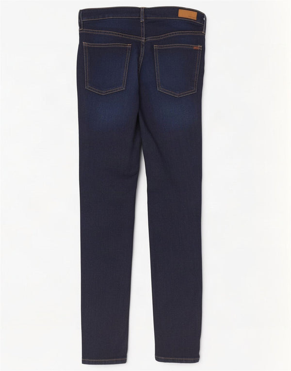 Fat Face Womens Skinny Jeans UK 6 XS W28 L29 Navy Blue Cotton