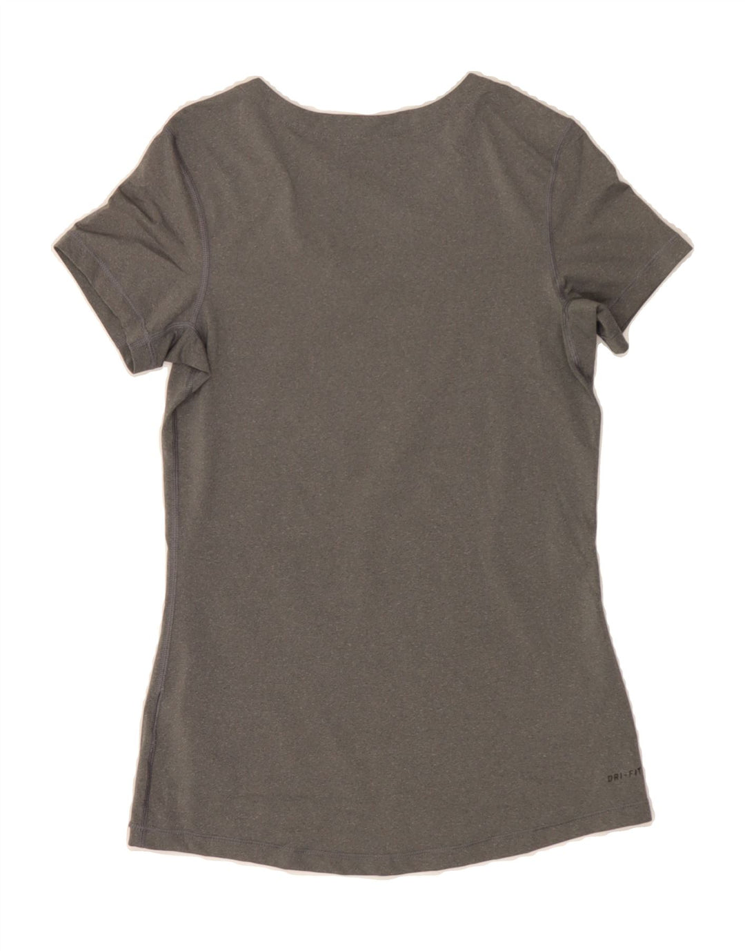 NIKE Womens T-Shirt Top UK 12 Medium Grey Polyester Vintage Nike and Second-Hand Nike from Messina Hembry 