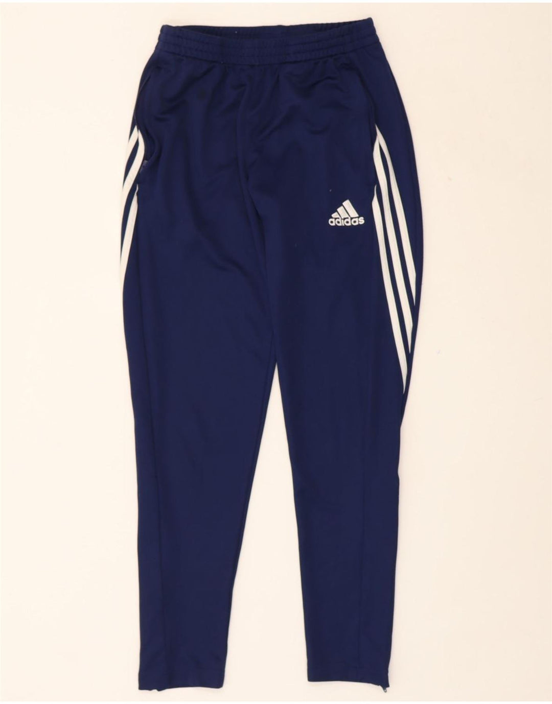 ADIDAS Mens Climalite Tracksuit Trousers Medium  Navy Blue Polyester Vintage Adidas and Second-Hand Adidas from Messina Hembry 