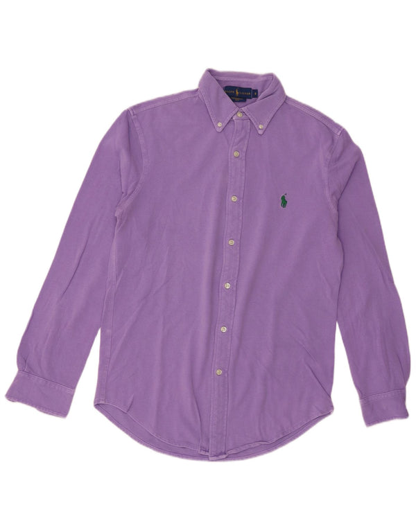 Ralph Lauren Mens Shirt Small Purple Cotton
