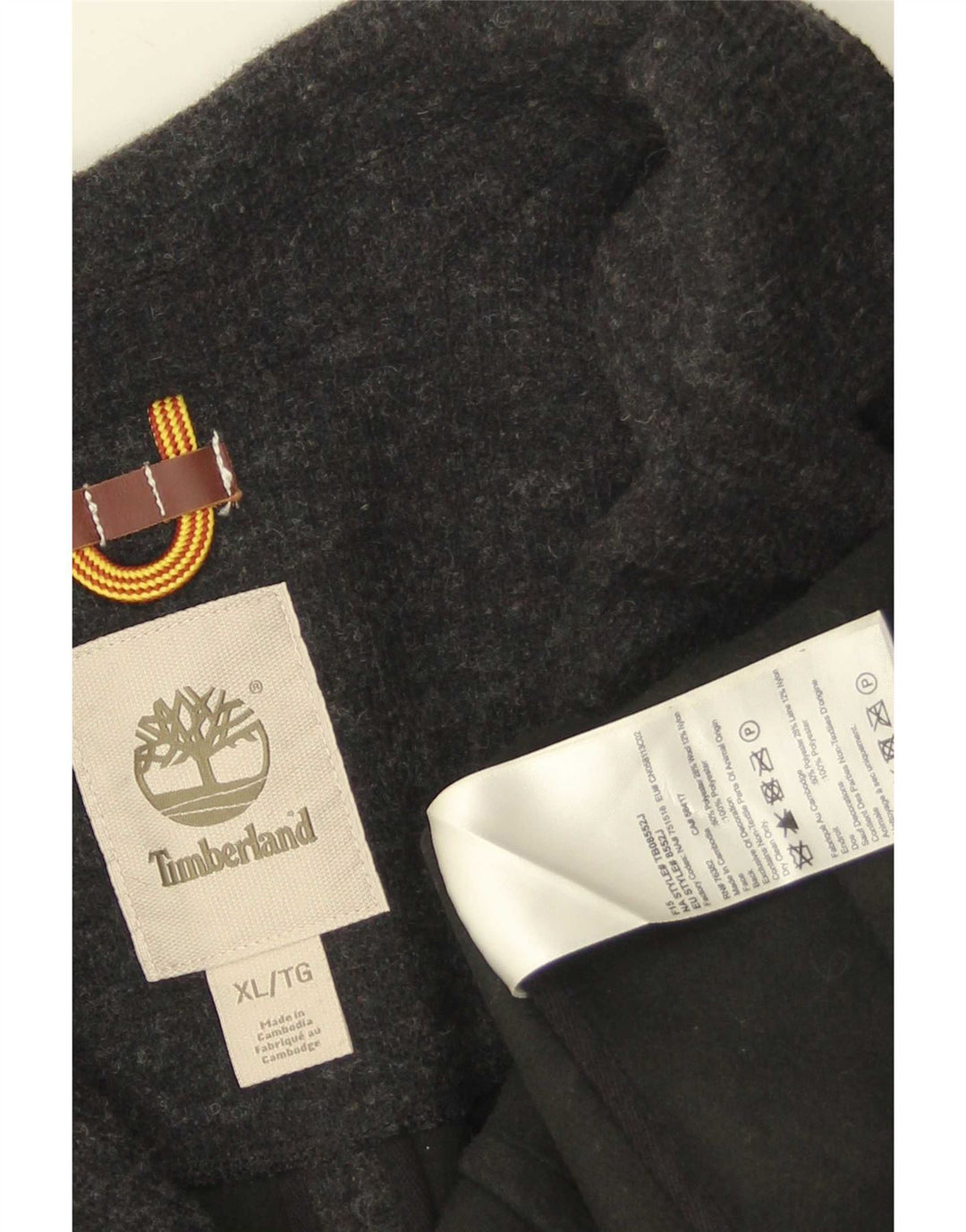 Timberland Mens 2 Button Blazer Jacket UK 42 XL Grey Polyester