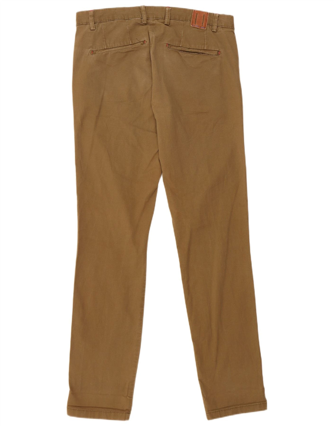 Zara Mens Slim Chino Trousers EU 40 Medium W31 L33 Brown