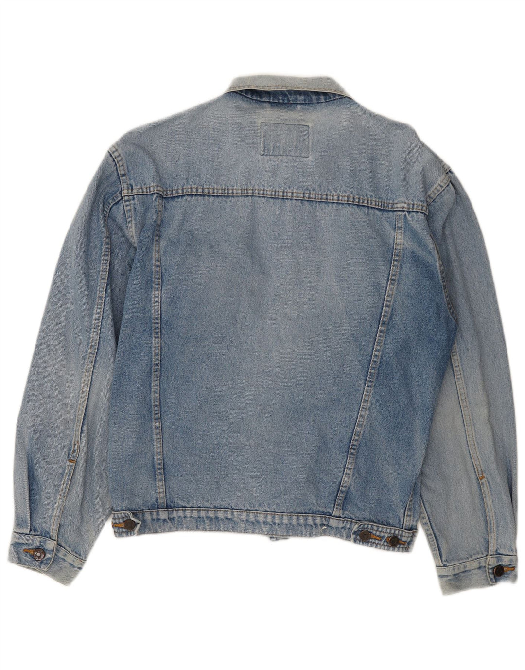 MICHELANGELO Mens Denim Jacket UK 40 Large Blue