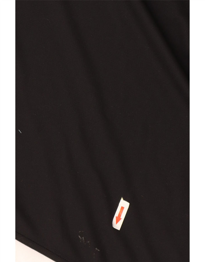 Adidas Mens Climalite T-Shirt Top XL Black Polyester