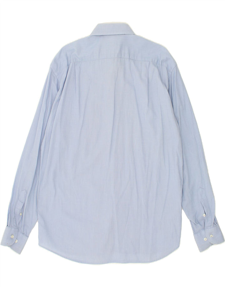 ROCCOBAROCCO Mens Shirt Size 16 1/2 42 Large Blue Cotton Vintage Roccobarocco and Second-Hand Roccobarocco from Messina Hembry 