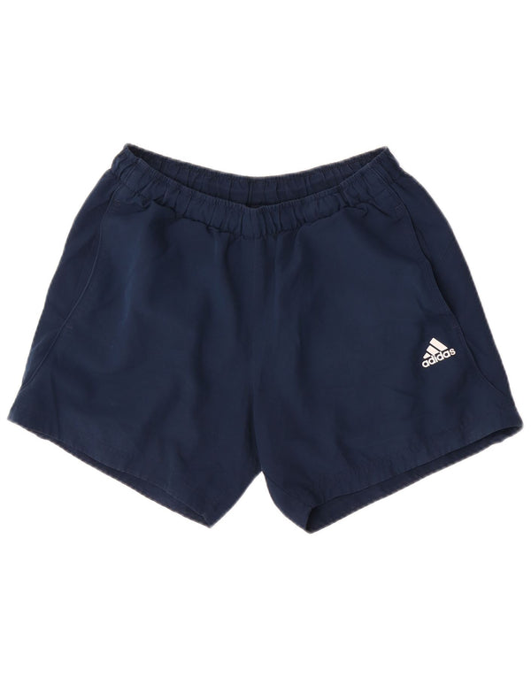 Adidas Mens Climalite Sport Shorts Medium Navy Blue Polyester