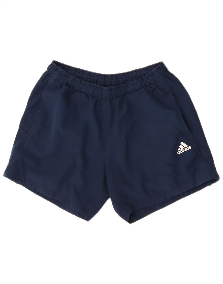 Adidas Mens Climalite Sport Shorts Medium Navy Blue Polyester