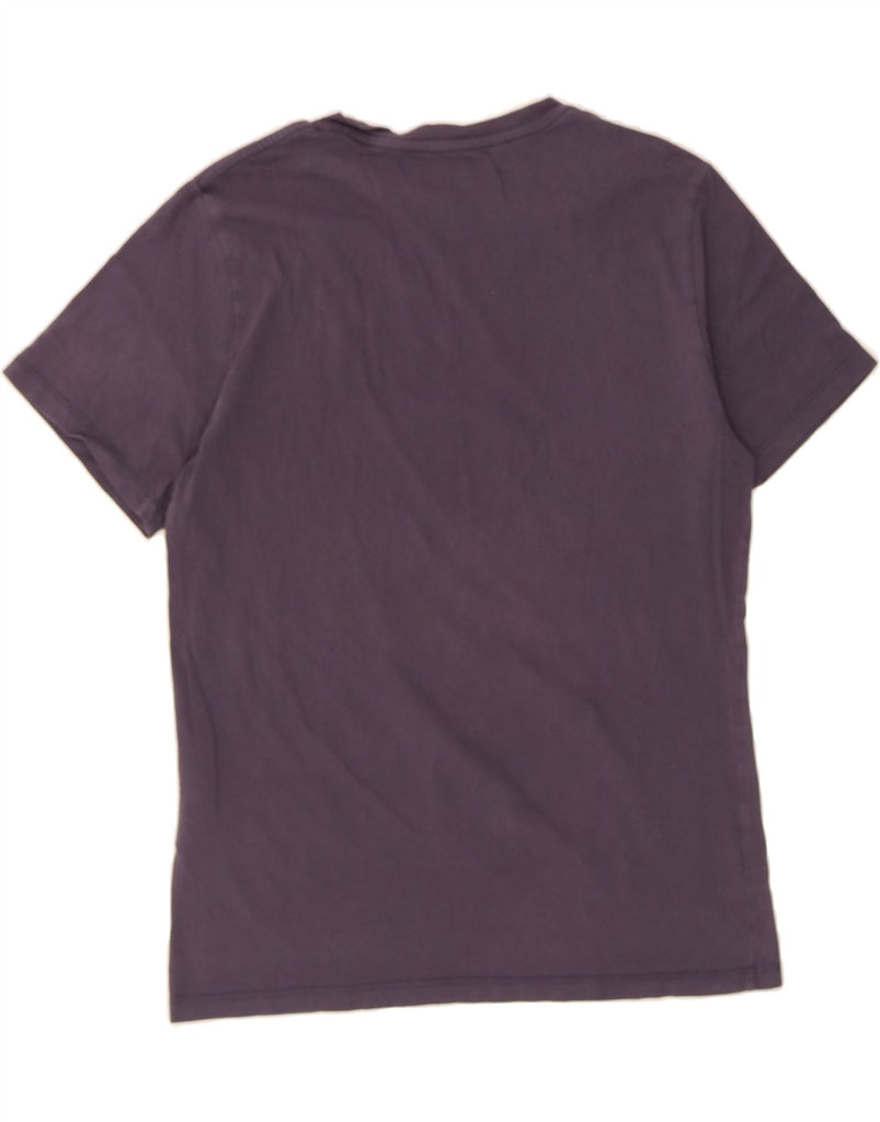 LEVI'S Mens Graphic T-Shirt Top Medium Navy Blue Cotton Vintage Levi's and Second-Hand Levi's from Messina Hembry 