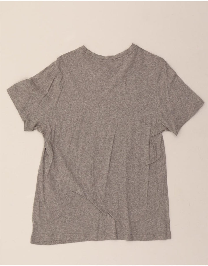 REEBOK Mens Graphic T-Shirt Top Medium Grey Cotton Vintage Reebok and Second-Hand Reebok from Messina Hembry 