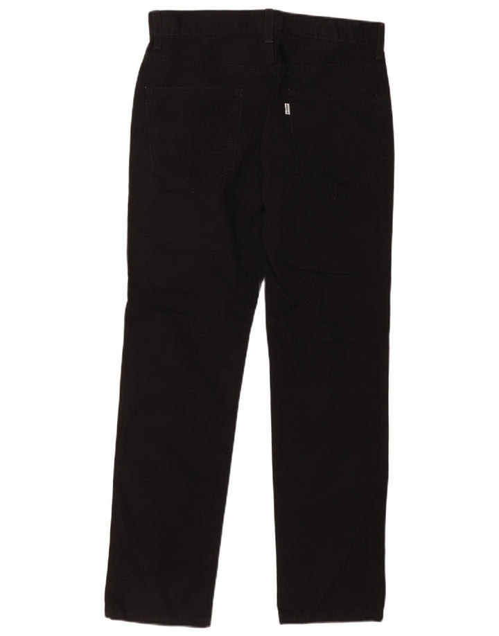 Levi's Mens Slim Chino Trousers W29 L30 Black Cotton