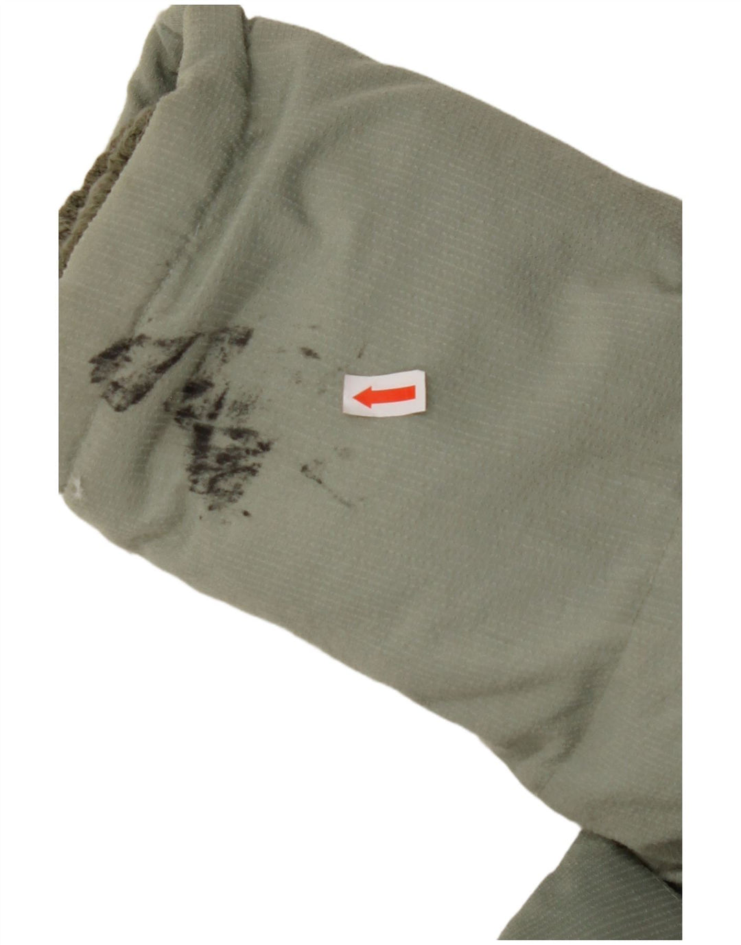 FILA Mens Padded Jacket UK 38 Medium Khaki Polyamide