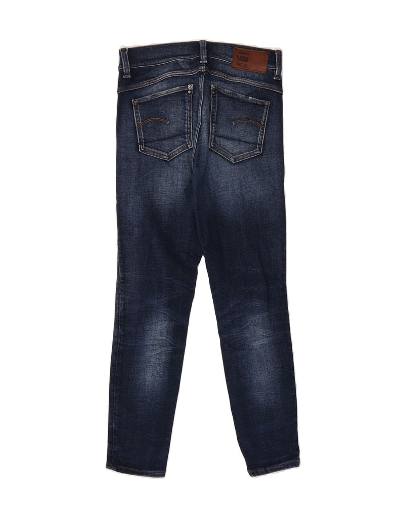 G-STAR Womens Skinny Jeans W25 L26 Navy Blue Cotton Vintage G-Star and Second-Hand G-Star from Messina Hembry 