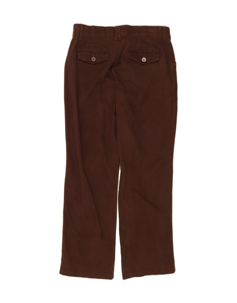 LEE Womens Straight Casual Trousers W32 L29 Brown Vintage Lee and Second-Hand Lee from Messina Hembry 