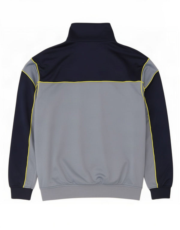Kappa Mens Tracksuit Top Jacket XL Blue Colourblock Polyester