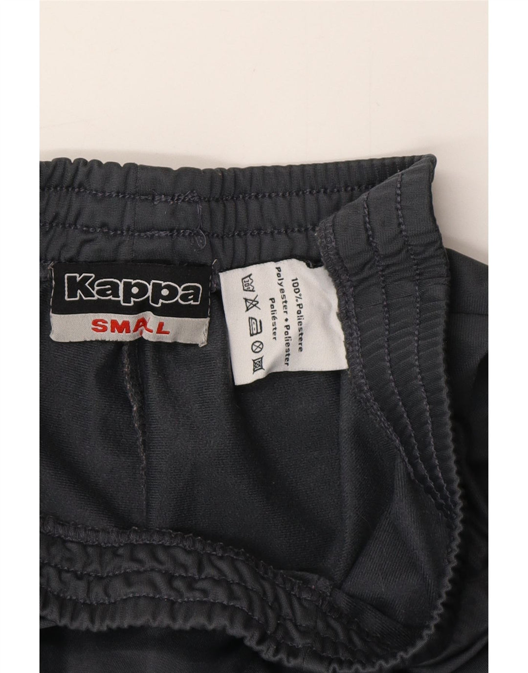 KAPPA Mens Tracksuit Trousers Small  Grey Polyester